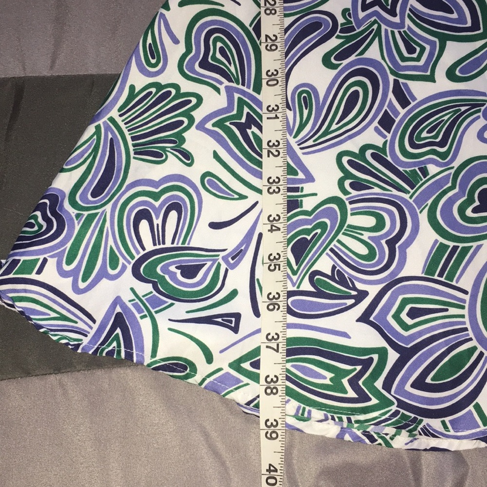 💫 CHADWICKS BOHO PAISLEY PRINT A-LINE DRESS 👗 - Picture 9 of 12